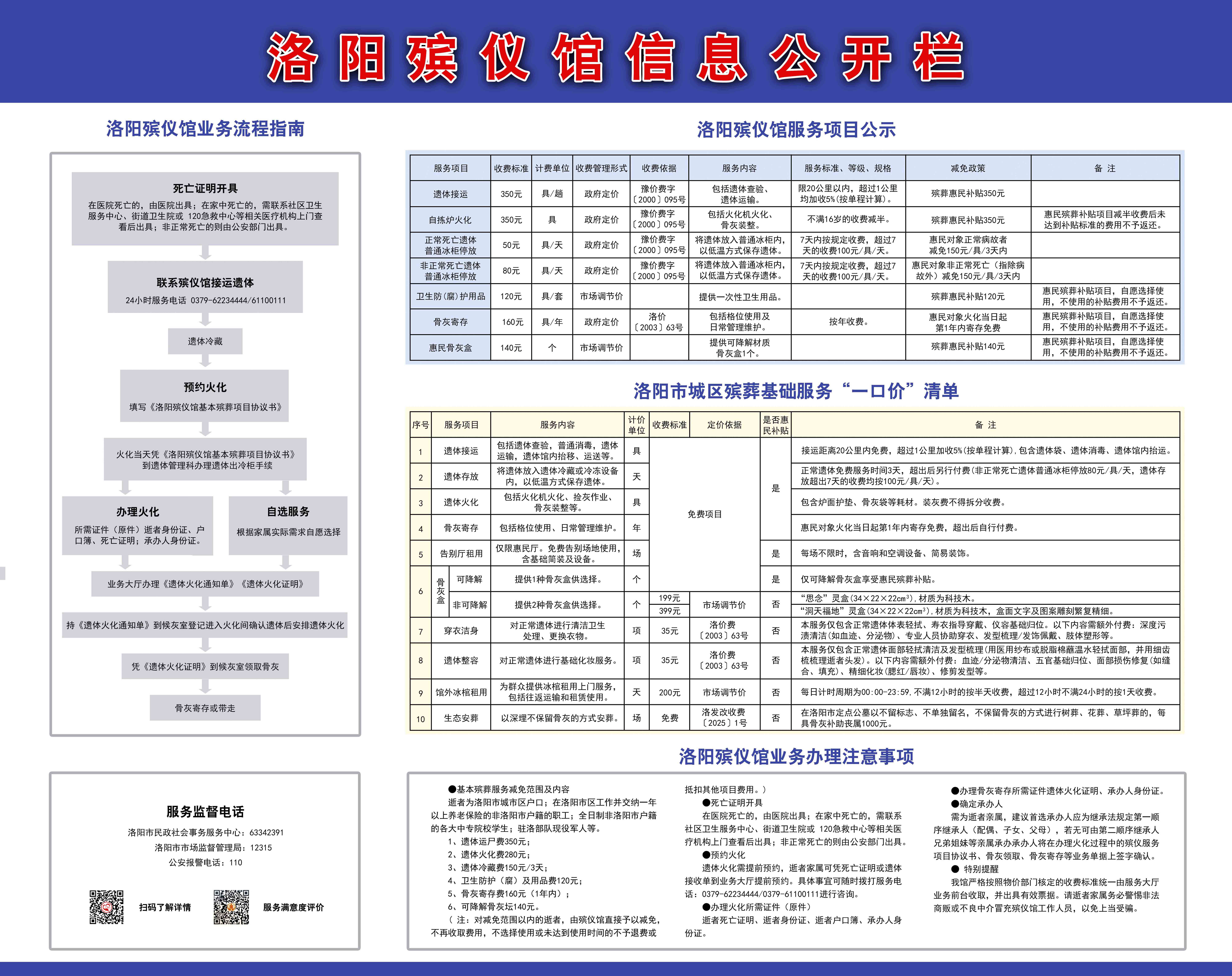 洛阳殡仪馆信息公开栏2025.12.29网络